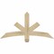 Ekena Millwork Alberta Rough Sawn Timber Gable Bracket, Douglas Fir, 48"W x 24"H x 2"D x 4"F, 12/12 Pitch GBW048X24X0204ALB00RDF - alternate 1